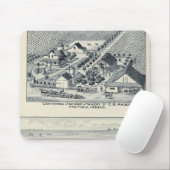 カリフォルニア州デアルドルフと100年のブドウ畑 マウスパッド (マウス)