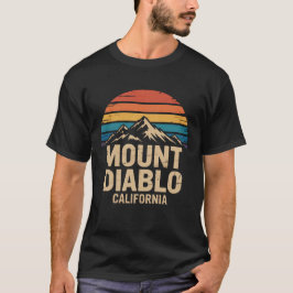 カリフォルニア州ディアブロ山 Tシャツ