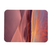カリフォルニア州デスバレーのピンク砂丘 マグネット (横)