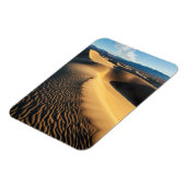 カリフォルニア州デスバレーの砂丘 マグネット (左側)