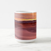 カリフォルニア州デスバレー、ピンクの砂丘 コーヒーマグカップ (中央)