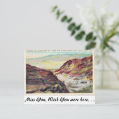 カリフォルニア州デスバレー ポストカード (スタンド正面)