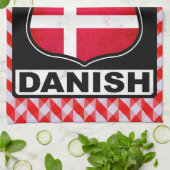 カリフォルニア州デンマークアメリカン キッチンタオル (折り畳み)