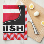 カリフォルニア州デンマークアメリカン キッチンタオル (四つ折り)