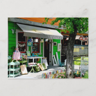 カリフォルニア州デービスのダウンタウン ポストカード