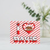 カリフォルニア州デービス ポストカード (スタンド正面)