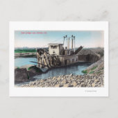 カリフォルニア州ドレジャーオロビル金ゴールドの外観 ポストカード (正面)