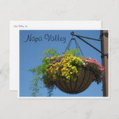 カリフォルニア州ナパバレー ポストカード (正面/裏面)