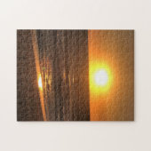 カリフォルニア州ニューポートビーチの夕日 ジグソーパズル (横)