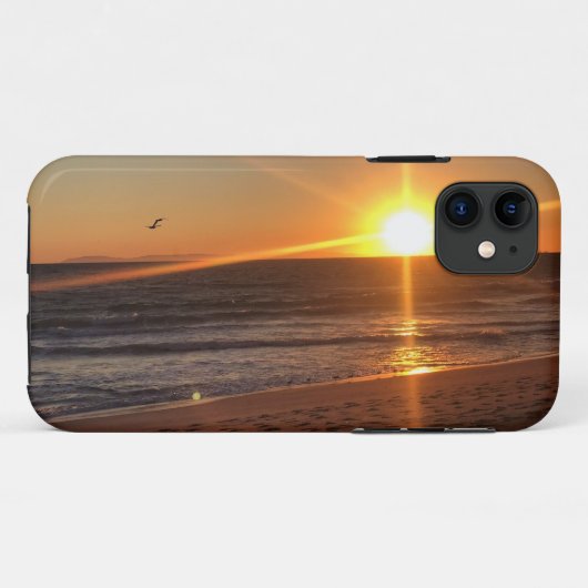 カリフォルニア州ニューポートビーチの夕日 Case-Mate iPhoneケース (裏面(横))