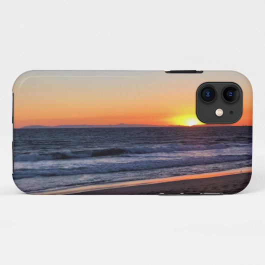 カリフォルニア州ニューポートビーチの夕日 Case-Mate iPhoneケース (裏面(横))