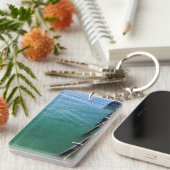 カリフォルニア州ニューポートビーチピアから表示 キーホルダー (正面右)