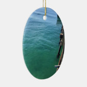 カリフォルニア州ニューポートビーチピアから表示 セラミックオーナメント (右)