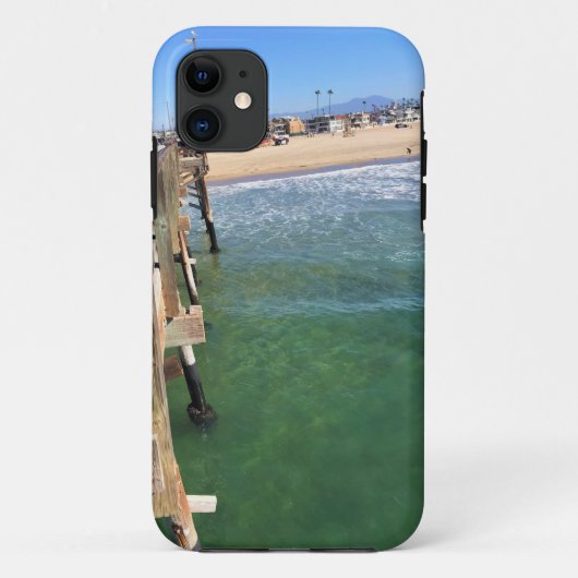 カリフォルニア州ニューポートビーチピアから表示 Case-Mate iPhoneケース (裏面)