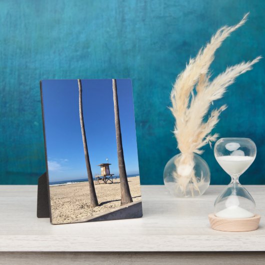 カリフォルニア州ニューポートビーチブラックリー フォトプラーク (側面)