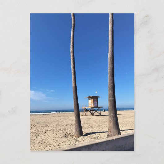 カリフォルニア州ニューポートビーチブラックリー ポストカード (正面)