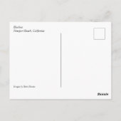 カリフォルニア州ニューポートビーチブラックリー ポストカード (裏面)