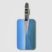 カリフォルニア州ニューポートビーチブラックリー ラゲッジタグ (正面縦)