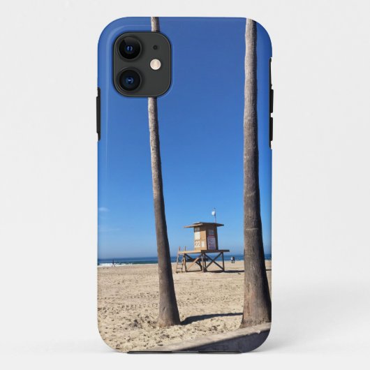 カリフォルニア州ニューポートビーチブラックリー Case-Mate iPhoneケース (裏面)