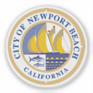 カリフォルニア州ニューポートビーチ市印 シール