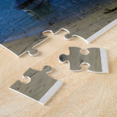 カリフォルニア州ニューポートビーチ、バルボア島からの眺め ジグソーパズル (側面)