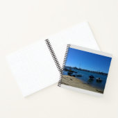 カリフォルニア州ニューポートビーチ、バルボア島からの眺め ノートブック (内部)