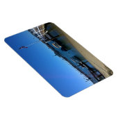 カリフォルニア州ニューポートビーチ、バルボア島からの眺め マグネット (右側)