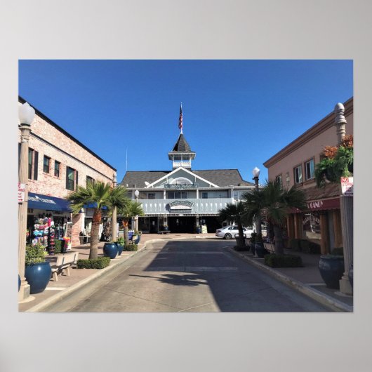 カリフォルニア州ニューポートビーチ、バルボア・パビリオン ポスター (正面)