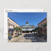 カリフォルニア州ニューポートビーチ、バルボア・パビリオン ポストカード (正面/裏面)