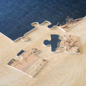 カリフォルニア州ニューポート州ウェッジビーチからの表示 ジグソーパズル (側面)