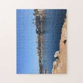 カリフォルニア州ニューポート州ウェッジビーチからの表示 ジグソーパズル (縦)