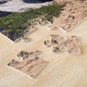 カリフォルニア州ニューポート州ウェッジビーチからの表示 ジグソーパズル (側面)