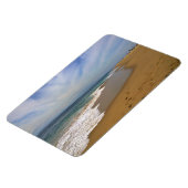 カリフォルニア州ニューポート州ウェッジビーチからの表示 マグネット (左側)