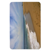 カリフォルニア州ニューポート州ウェッジビーチからの表示 マグネット (縦)