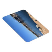 カリフォルニア州ニューポート州ウェッジビーチからの表示 マグネット (右側)