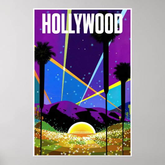 カリフォルニア州ハリウッドのポスター ポスター (正面)