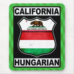 カリフォルニア州ハンガリーアメリカンマウスマット マウスパッド