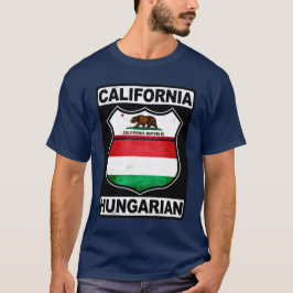 カリフォルニア州ハンガリーアメリカン Tシャツ