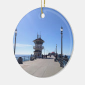 カリフォルニア州ハンチントンビーチピア セラミックオーナメント (左)