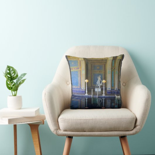 カリフォルニア州ハースト城のローマンプール クッション (椅子)