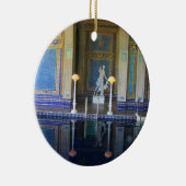 カリフォルニア州ハースト城のローマンプール セラミックオーナメント (右)