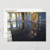 カリフォルニア州ハースト城のローマンプール ポストカード (正面/裏面)