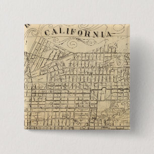 カリフォルニア州バークレー地図 缶バッジ