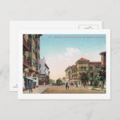 カリフォルニア州バークレー・テレグラフ・アベージ・ヴィンテージ ポストカード (正面/裏面)