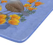 カリフォルニア州バードウズイルゴールデンポピー カッティングボード (角)