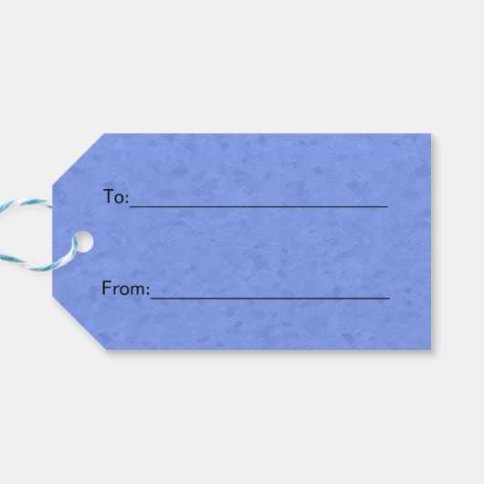 カリフォルニア州バードウズイルゴールデンポピー ギフトタグ (裏面横)