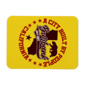 カリフォルニア州バーバンク マグネット (横)