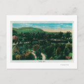 カリフォルニア州パサデナのアロヨセコの敷地 ポストカード (正面)