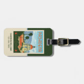 カリフォルニア州パサデナ ラゲッジタグ (正面横)