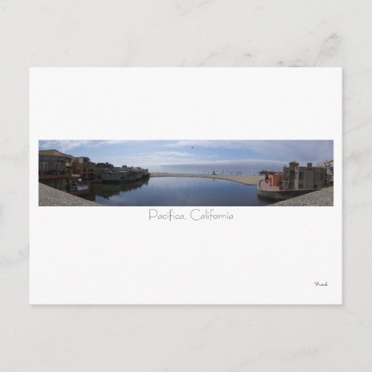 カリフォルニア州パシフィカ ポストカード (正面)